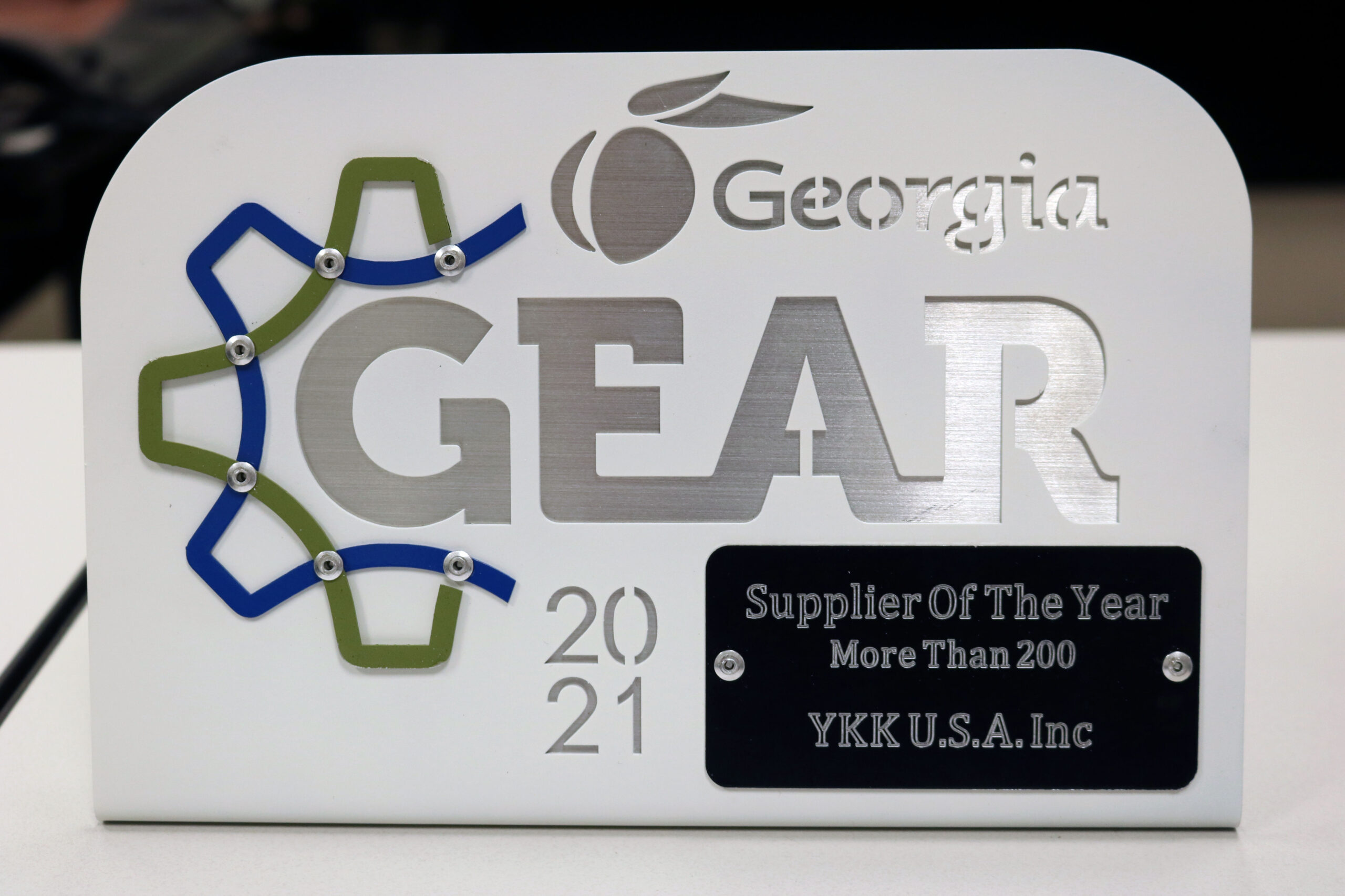 YKK USA Receives 2021 GEAR Award