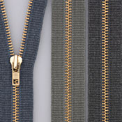 Stripe Tape Non-Separating Zipper – Lulou Designs