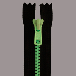 YKK Zipper Original Japanese Plastic Vislon Zipper Black 