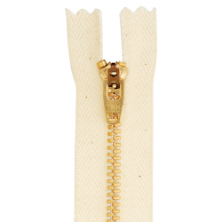 YKK Zipper <Universal®>#5 40 cm Gold (GSN64OAZ10 Slider）