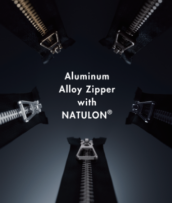 Aluminum Alloy Zipper with NATULON®
